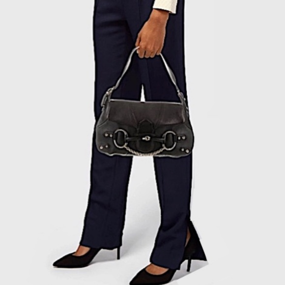HP🎉 Gucci Horsebit Leather Chain Shoulder Bag - Picture 2 of 7